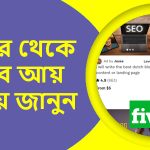 Fiverr থেকে কিভাবে আয় করা যায়